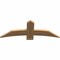 Ekena Millwork Bellingham Timber Gable Bracket, Western Red Cedar, 48"W x 18"H x 1 1/2"D x 5 1/2"F, 9/12 Pitch GBW048X18X0206BEL00SWR - alternate 3